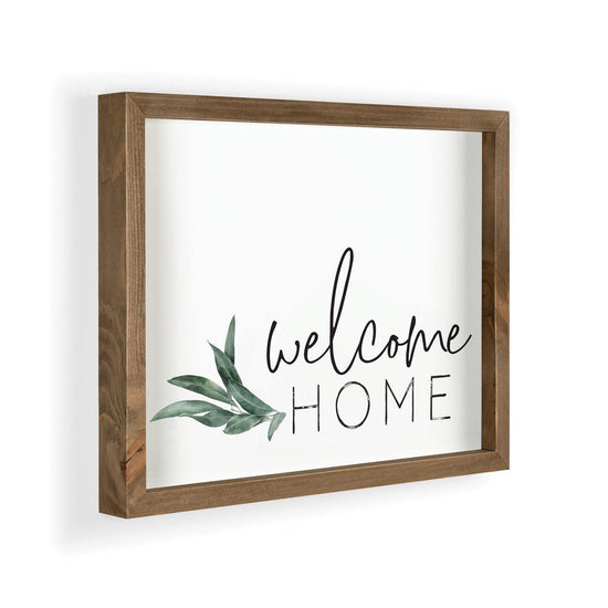 Welcome Home Framed Art - Pura Vida Books