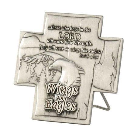 WINGS AS EAGLES IS.40:31 METAL - Pura Vida Books