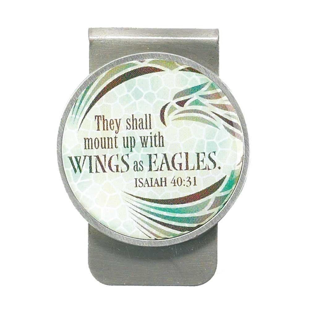 Wings as Eagles Money Clip - Pura Vida Books