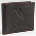 Wings Like Eagles Dark Brown Genuine Leather Wallet - Isaiah 40:31 - Pura Vida Books