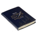 Wings Like Eagles Navy Blue Handy-sized Faux Leather Journal - Isaiah 40:31 - Pura Vida Books