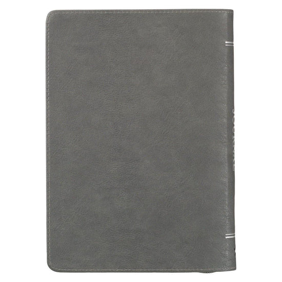 Wings Like Eagles Steel Gray Faux Leather - Pura Vida Books