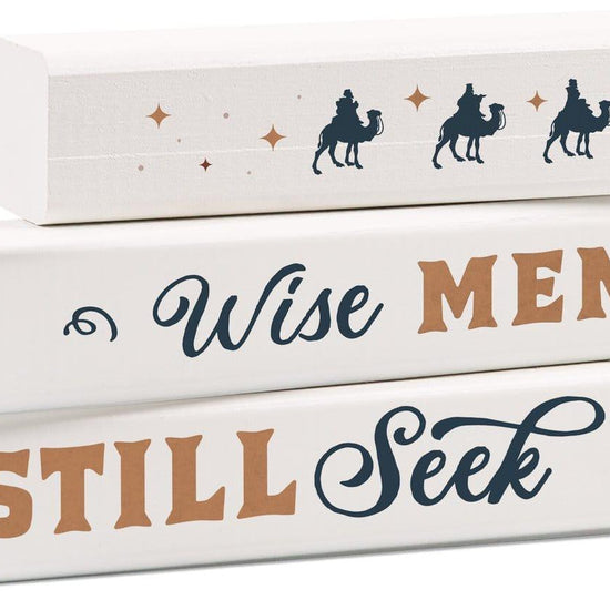 Wise Men Still Seek Him Bloque de Madera - Pura Vida Books