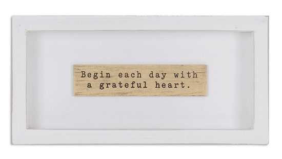 Wood Box with 3D Sign - Pura Vida Books