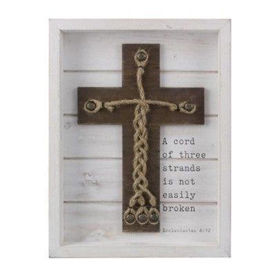 Wood Cross Shadow - Pura Vida Books