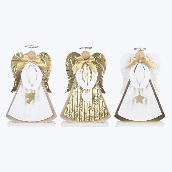 WOOD TABLETOP CHRISTMAS VILLAGE SIGNS - Pura Vida Books