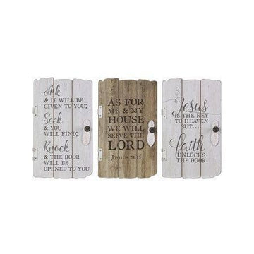 Wood Tabletop Door Sign - Pura Vida Books