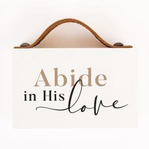 WORD BLOCK Abide In His Love - Pura Vida Books