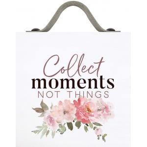 WORD BLOCK- Collect Moments Not Things - Pura Vida Books