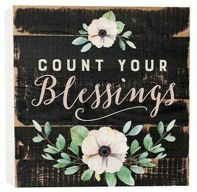 WORD BLOCK Count Your Blessings - Pura Vida Books