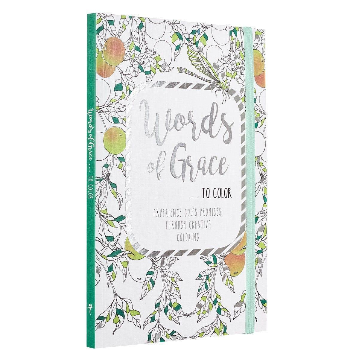 Words of Grace to Color Coloring Book - Pura Vida Books