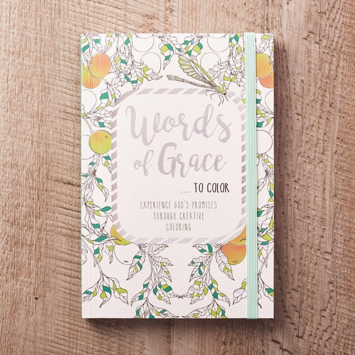 Words of Grace to Color Coloring Book - Pura Vida Books