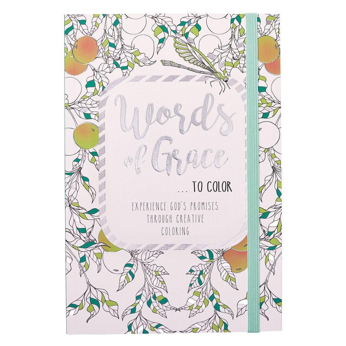 Words of Grace to Color Coloring Book - Pura Vida Books