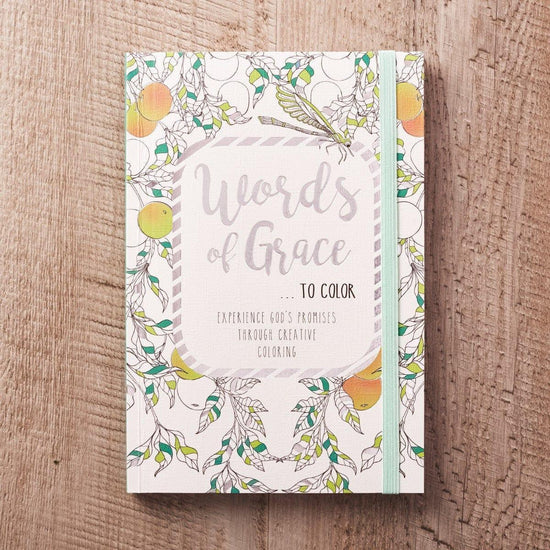 Words of Grace to Color Coloring Book - Pura Vida Books