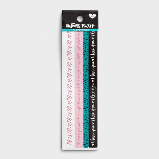 You Are Loved - Washi Stickers - Pura Vida Books