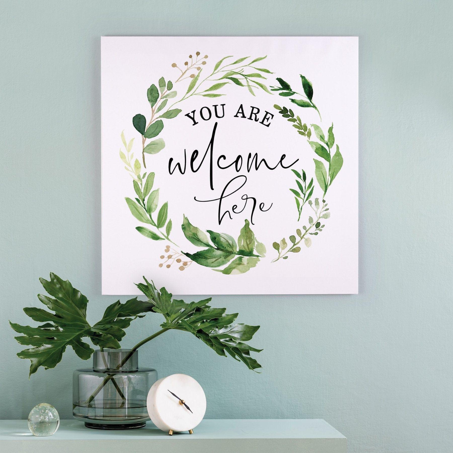 You Are Welcome Here Cuadro Canvas - Pura Vida Books