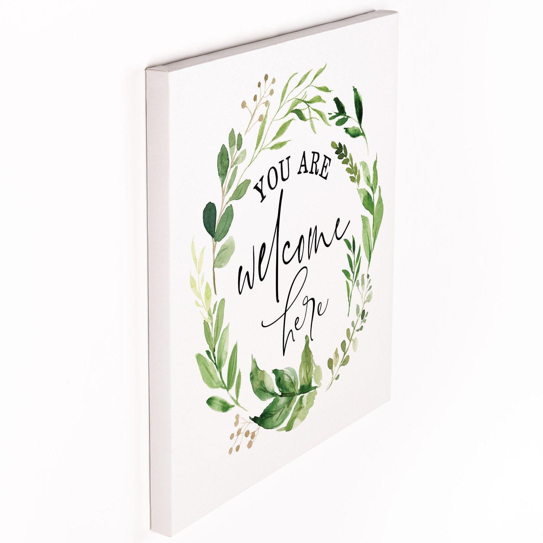 You Are Welcome Here Cuadro Canvas - Pura Vida Books