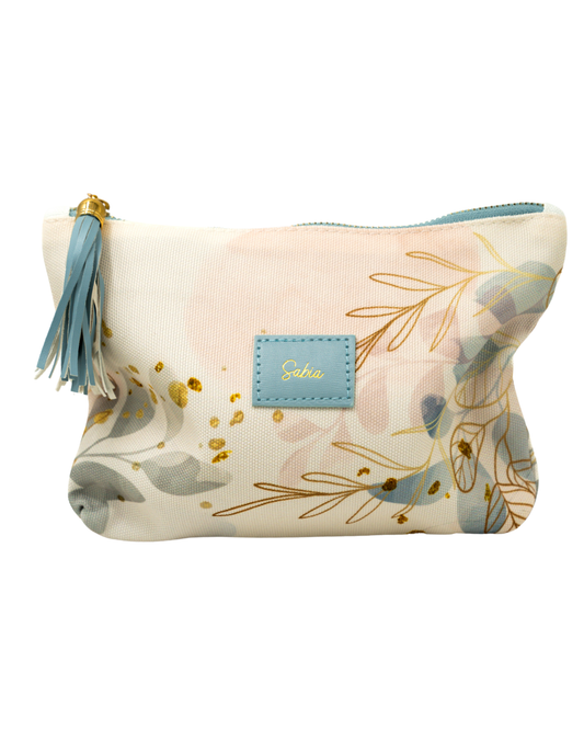 Zipper Pouch Pastel | Sabia | Gold