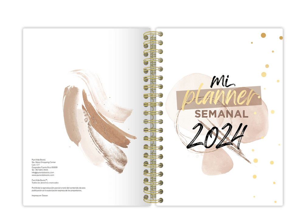 Planner 2024 | Florece - Pura Vida Books