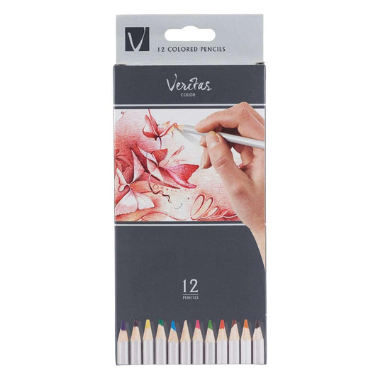 Veritas Coloring Pencils - Set of 12 - Pura Vida Books