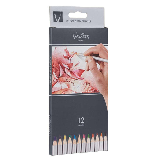 Veritas Coloring Pencils - Set of 12 - Pura Vida Books