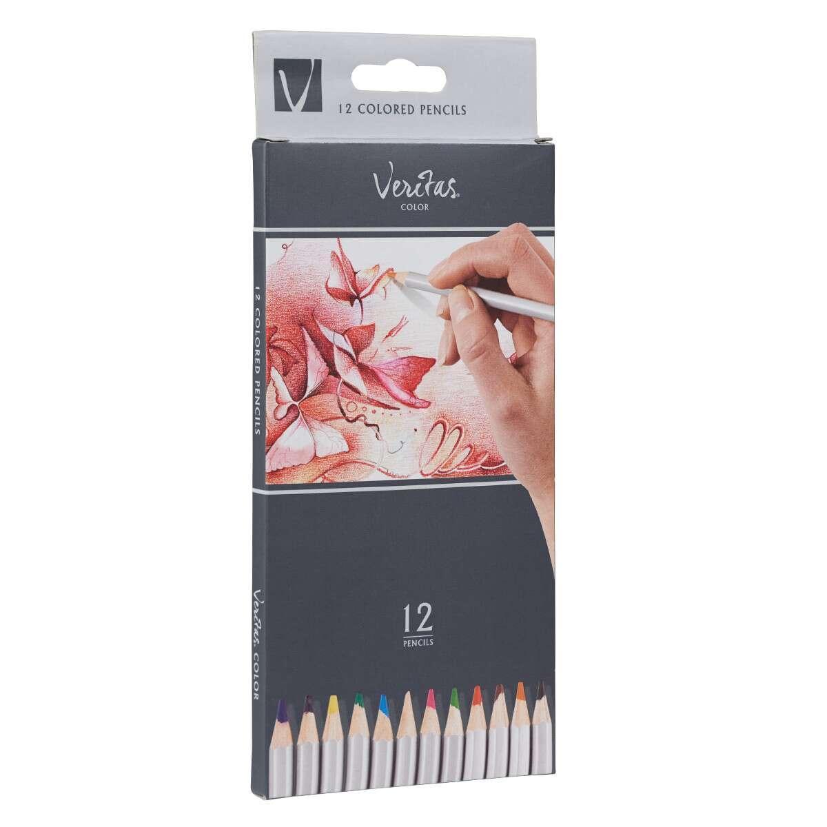 Veritas Coloring Pencils - Set of 12 - Pura Vida Books